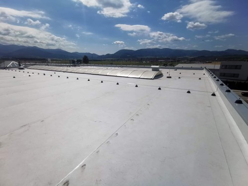 TAKENAKA – SMC – Teplička nad Váhom – rekonštrukcia strešnej hydroizolácie